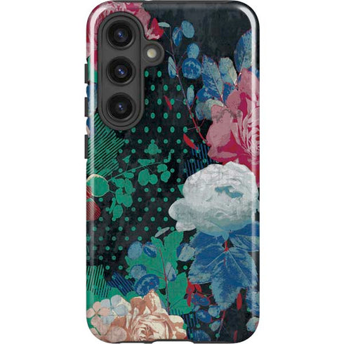 Fall Flowers Galaxy S25 Impact Case