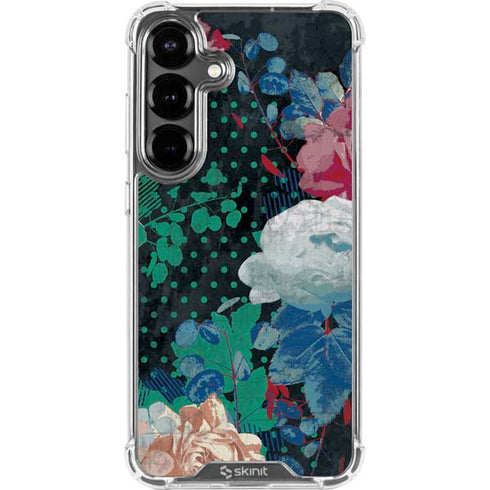Fall Flowers Galaxy S26 Clear Case