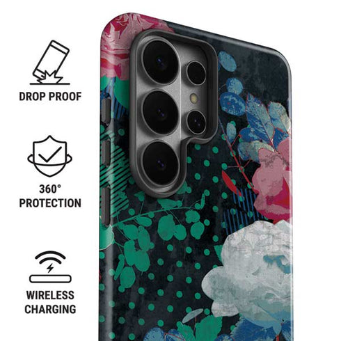 Fall Flowers Galaxy S26 Ultra Impact Case
