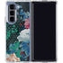 Fall Flowers Galaxy Z Fold5 5G Clear Case