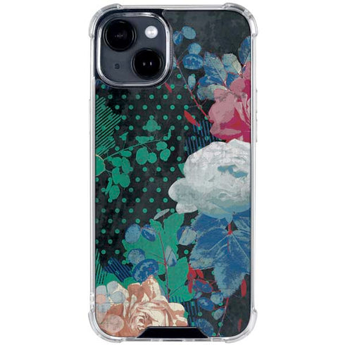 Fall Flowers iPhone 15 Clear Case