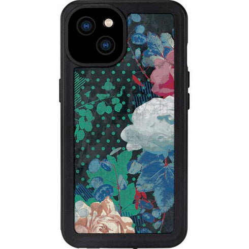 Fall Flowers iPhone 15 Plus Waterproof Case