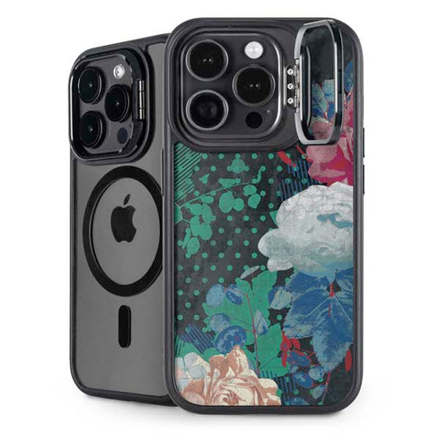 Fall Flowers iPhone 15 Pro Max Kickstand Case