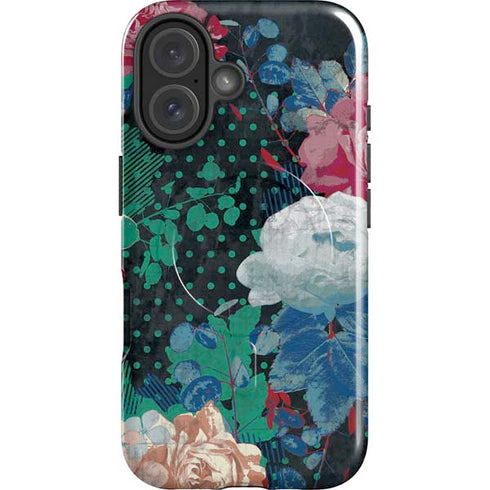 Fall Flowers iPhone 16 Magsafe Impact Case