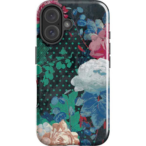 Fall Flowers iPhone 16 Plus Impact Case