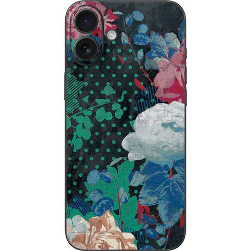 Fall Flowers iPhone 16 Plus Skin