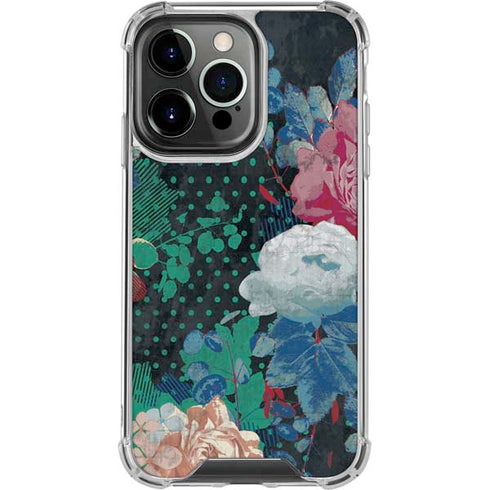Fall Flowers iPhone 16 Pro Clear Case
