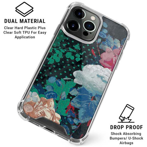Fall Flowers iPhone 16 Pro Clear Case