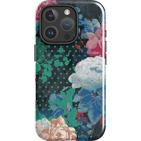Fall Flowers iPhone 16 Pro Max Impact Case