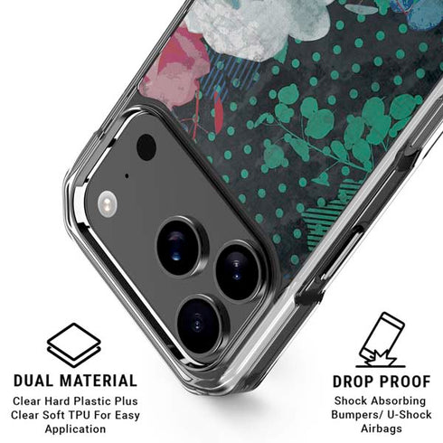 Fall Flowers iPhone 18 Pro Clear Case