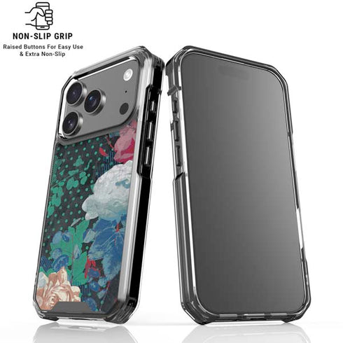 Fall Flowers iPhone 18 Pro Clear Case