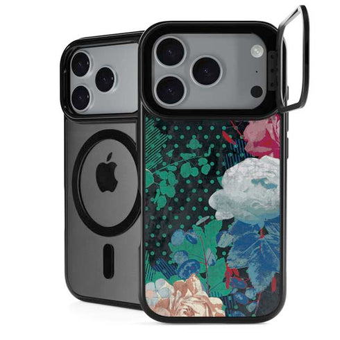 Fall Flowers iPhone 18 Pro Kickstand Case