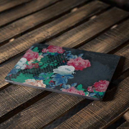 Fall Flowers Apple MacBook Air Skin