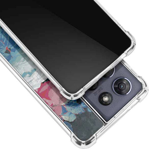 Fall Flowers Moto G 5G (2025) Clear Case