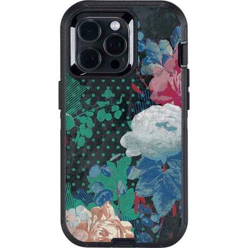 Fall Flowers Otterbox Defender iPhone Skin