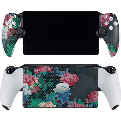 Fall Flowers PlayStation Portal Remote Player Skin