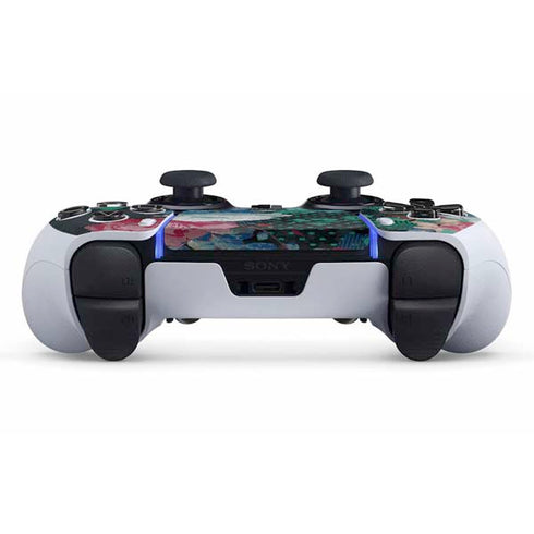 Fall Flowers PS5 DualSense Edge Pro Controller Skin