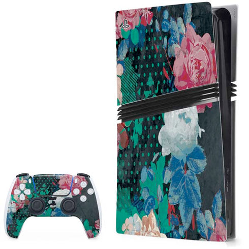 Fall Flowers PS5 Pro Bundle Skin
