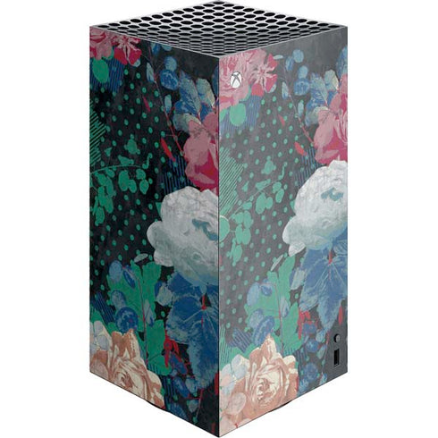 Fall Flowers XBox Series X Digital Edition Console Skin