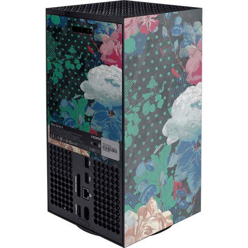 Fall Flowers XBox Series X Digital Edition Console Skin