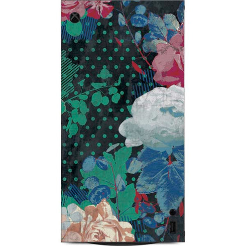Fall Flowers XBox Series X Digital Edition Console Skin