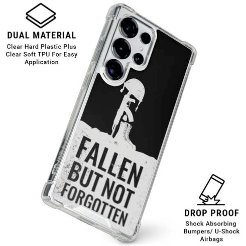 Fallen But Not Forgotten Galaxy S25 Ultra Clear Case
