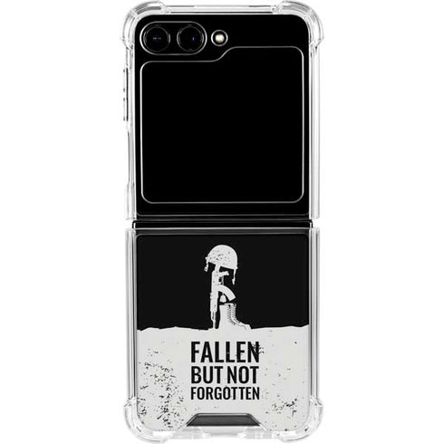 Fallen But Not Forgotten Galaxy Z Flip6 Clear Case