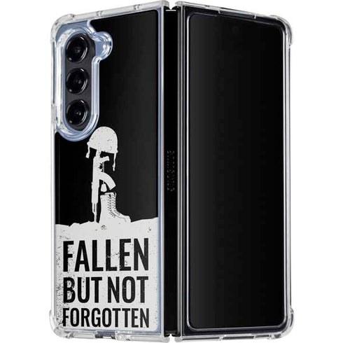 Fallen But Not Forgotten Galaxy Z Fold5 5G Clear Case