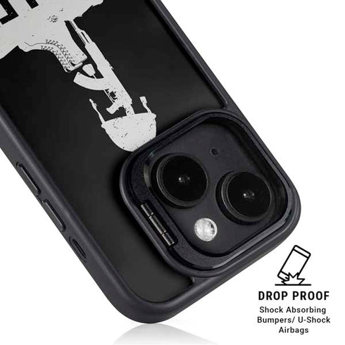 Fallen But Not Forgotten iPhone 14 Kickstand Case