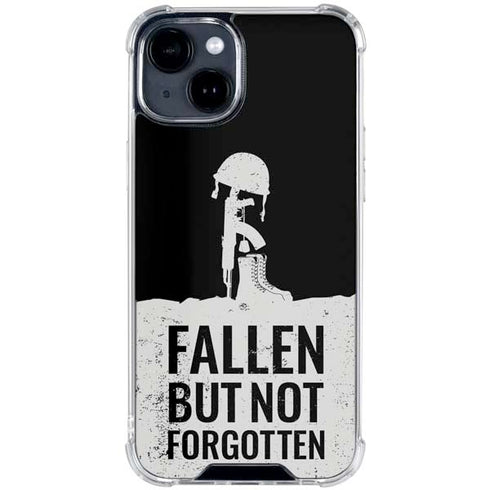 Fallen But Not Forgotten iPhone 15 Clear Case