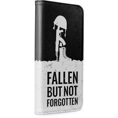 Fallen But Not Forgotten iPhone 15 Plus Folio Case