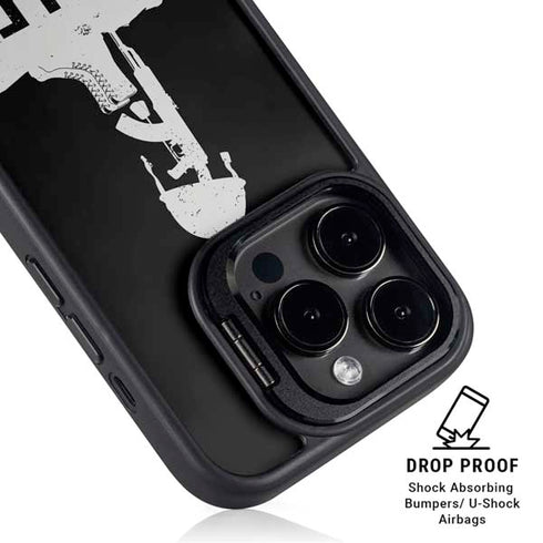 Fallen But Not Forgotten iPhone 15 Pro Max Kickstand Case