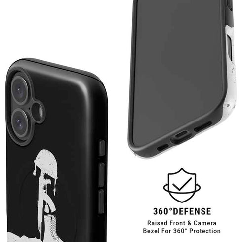 Fallen But Not Forgotten iPhone 16 Magsafe Impact Case