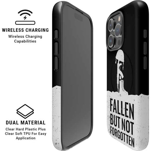 Fallen But Not Forgotten iPhone 16 Pro Max Magsafe Impact Case