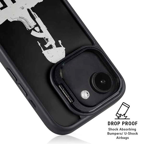Fallen But Not Forgotten iPhone 16e Kickstand Case