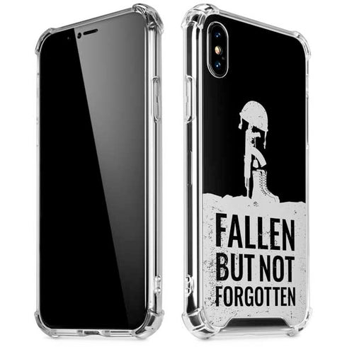 Fallen But Not Forgotten iPhone X/XS Clear Case