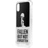Fallen But Not Forgotten iPhone XS Clear Case