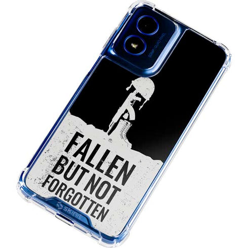 Fallen But Not Forgotten Moto G Play 4G (2024) Clear Case
