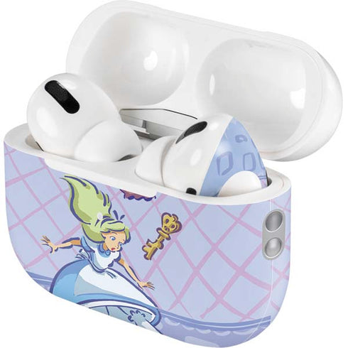 Disney Alice in Wonderland Falling down the Rabbit Hole AirPods Pro 2nd Gen Skin