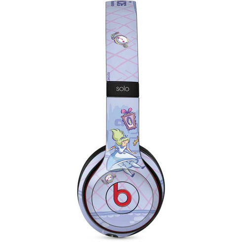 Disney Alice in Wonderland Falling down the Rabbit Hole Beats Solo 2 Wireless Skin