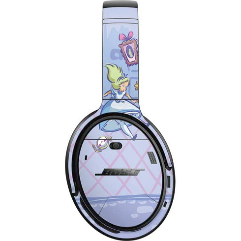 Disney Alice in Wonderland Falling down the Rabbit Hole Bose QuietComfort 35 Headphones Skin