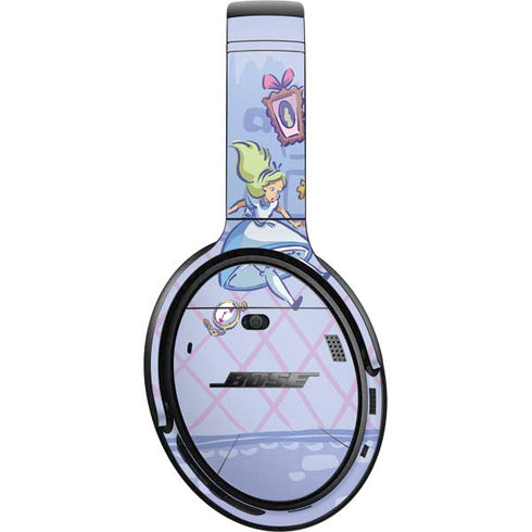 Disney Alice in Wonderland Falling down the Rabbit Hole Bose QuietComfort 35 II Headphones Skin
