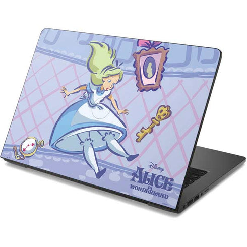 Disney Alice in Wonderland Falling down the Rabbit Hole Dell Chromebook Skin