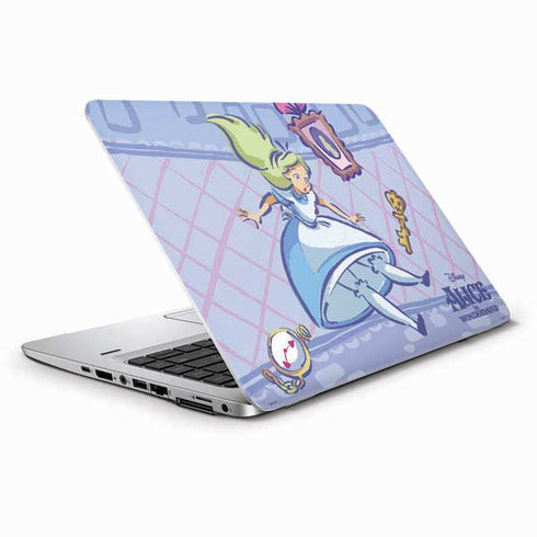 Disney Alice in Wonderland Falling down the Rabbit Hole HP Elitebook Skin
