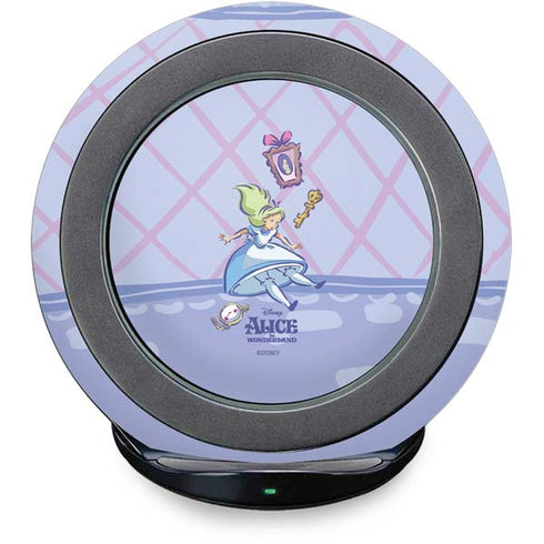 Disney Alice in Wonderland Falling down the Rabbit Hole Fast Charge Wireless Charging Stand Skin