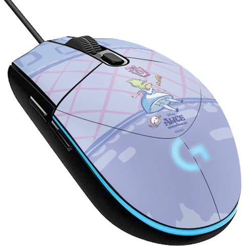 Disney Alice in Wonderland Falling down the Rabbit Hole G203 Prodigy RGB Wired Gaming Mouse Skin