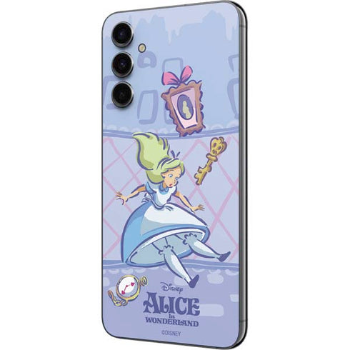 Disney Alice in Wonderland Falling down the Rabbit Hole Galaxy A14 5G Skin