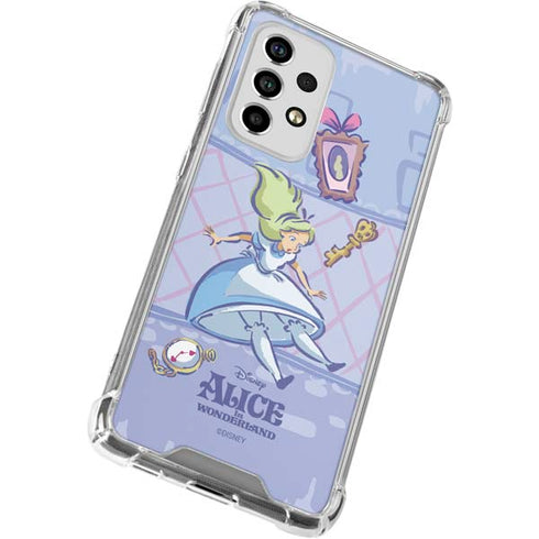 Disney Alice in Wonderland Falling down the Rabbit Hole Galaxy A33 5G Clear Case