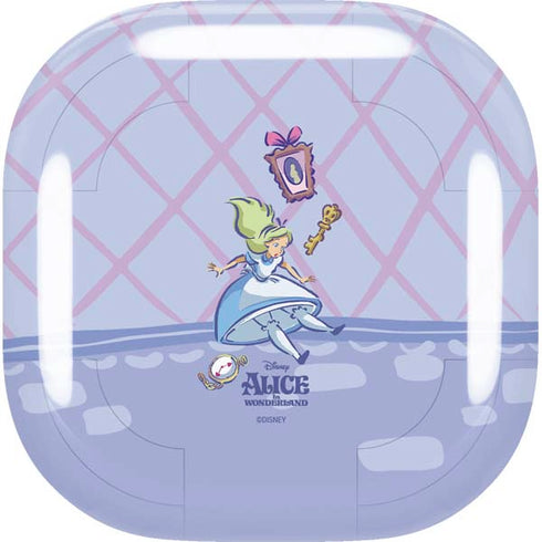 Disney Alice in Wonderland Falling down the Rabbit Hole Galaxy Buds Live Skin