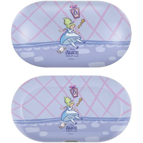 Disney Alice in Wonderland Falling down the Rabbit Hole Galaxy Buds Plus Skin